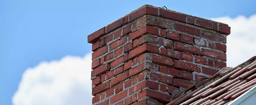 Brick Chimney Flue Installation in Laurel, MS