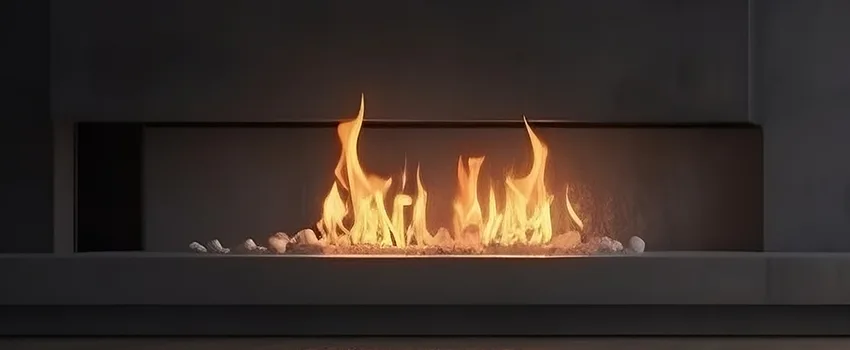 B-Vent Gas Fireplace Installation in Laurel, MS