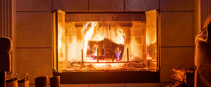 Mendota Hearth Landscape Fireplace Installation in Laurel, Mississippi